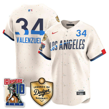 Men's Dodgers Ron Cey "Legends Of Dodgers Baseball" Jersey - All Stitched