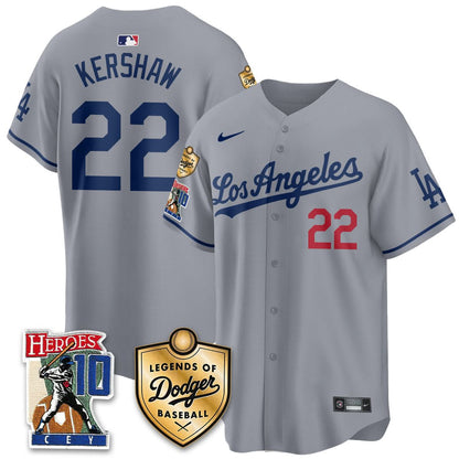 Men's Dodgers Ron Cey "Legends Of Dodgers Baseball" Jersey - All Stitched