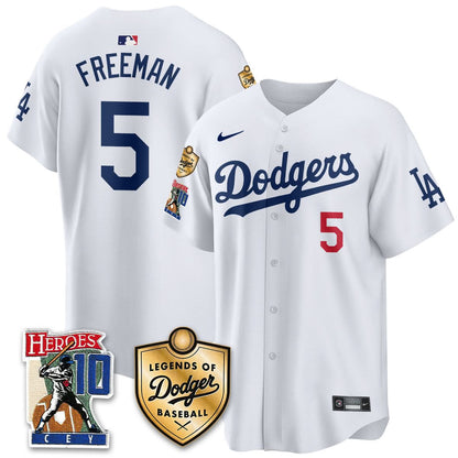 Men's Dodgers Ron Cey "Legends Of Dodgers Baseball" Jersey - All Stitched
