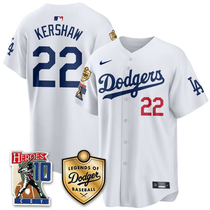 Men's Dodgers Ron Cey "Legends Of Dodgers Baseball" Jersey - All Stitched
