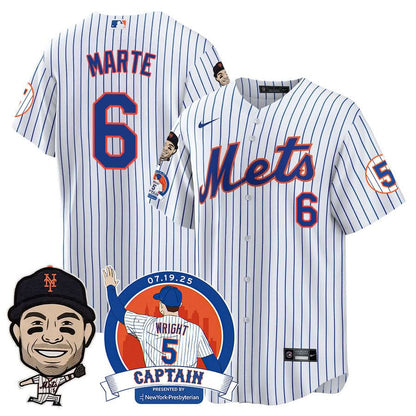 New York Mets David Wright "Mets Legend" Jersey V2 - All Stitched