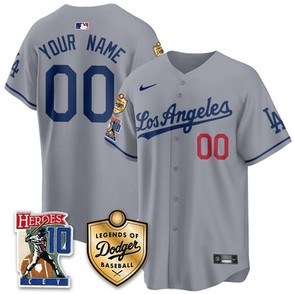 Dodgers Ron Cey "Legends Of Dodgers Baseball" Custom Jersey - All Stitched
