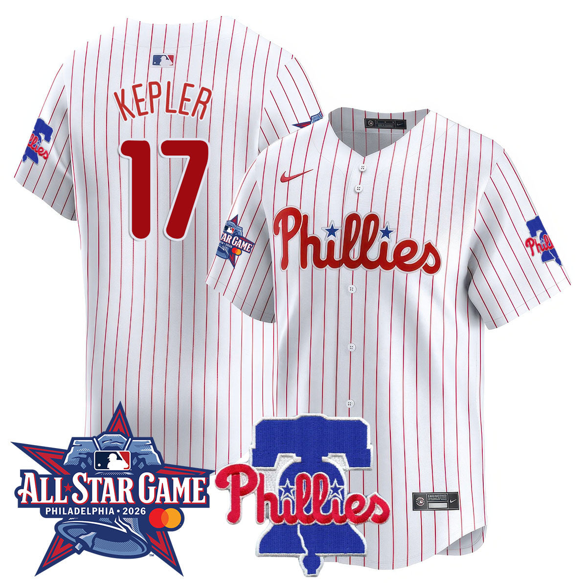 PHI 2026 MLB All-Star Jersey - All Stitched