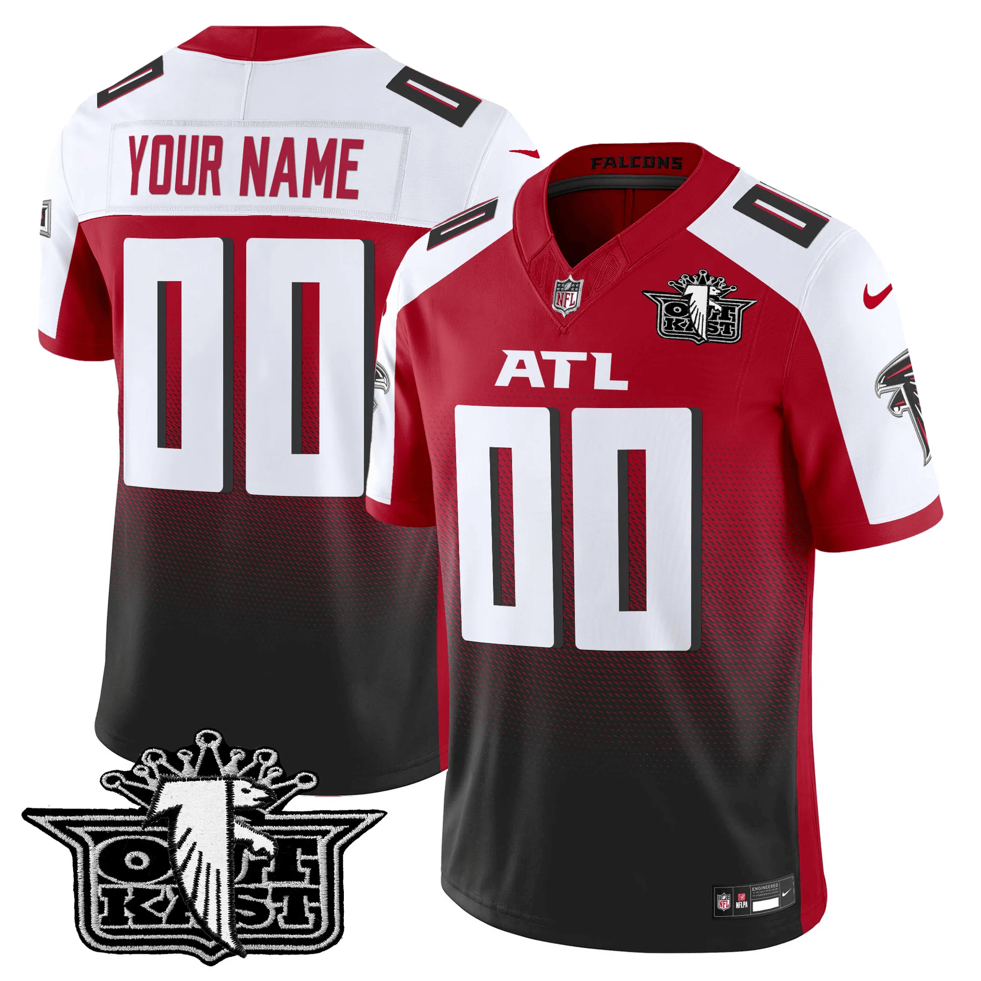 Outkast x Atlanta Falcons 2024 Vapor Limited Custom Jersey V2 – All Stitched