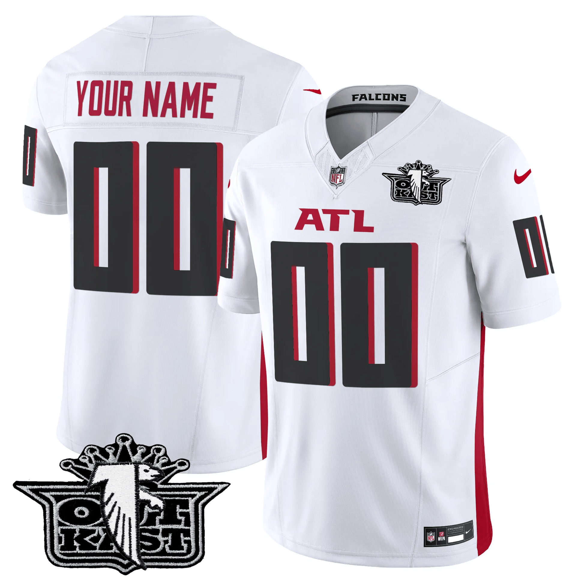 Outkast x Atlanta Falcons 2024 Vapor Limited Custom Jersey V2 – All Stitched