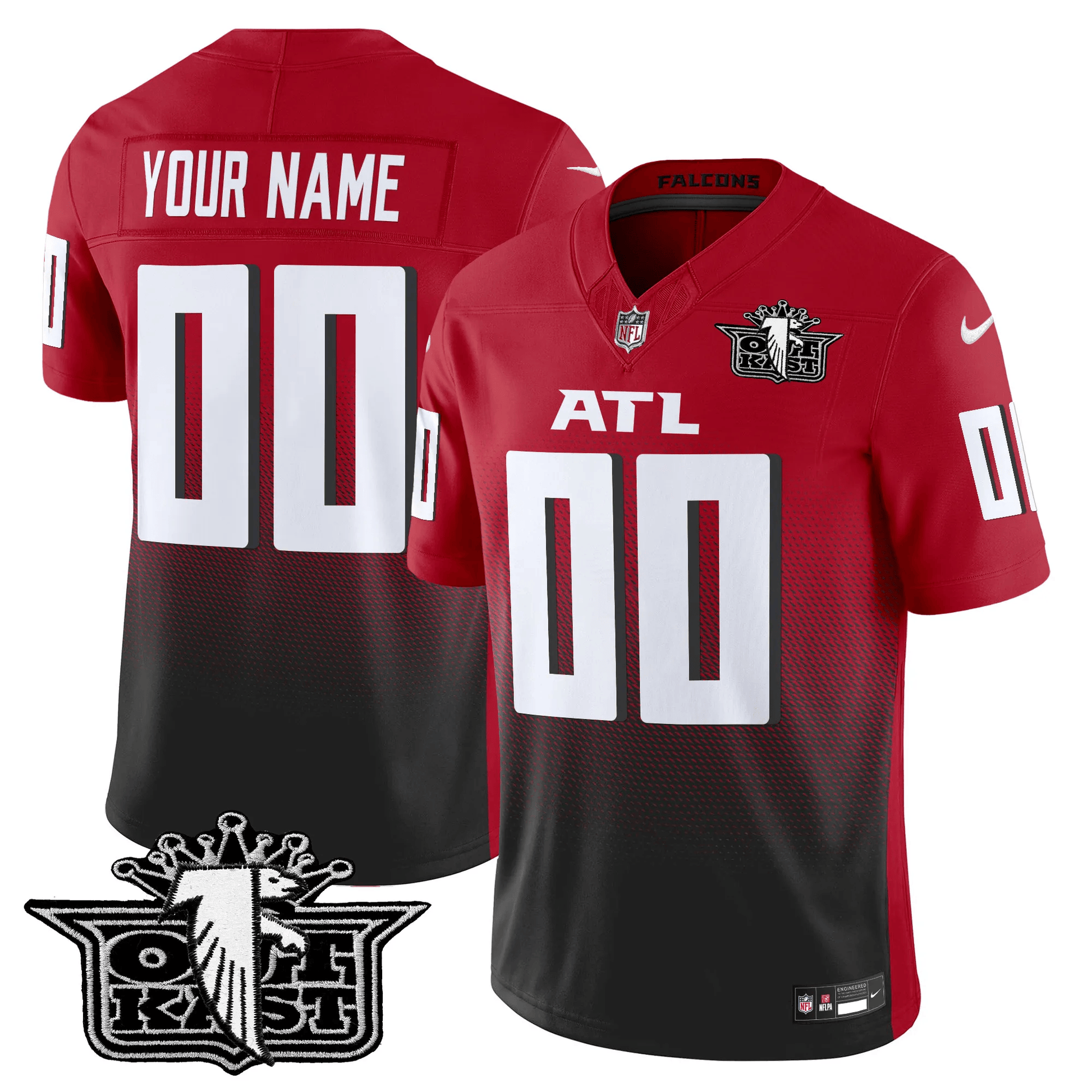 Outkast x Atlanta Falcons 2024 Vapor Limited Custom Jersey V2 – All Stitched
