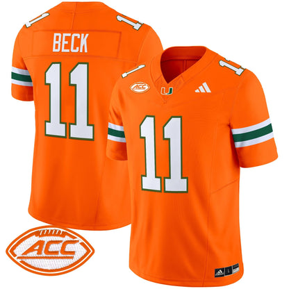 Men's Miami Hurricanes 2025 Vapor Limited Jersey - All Stitched