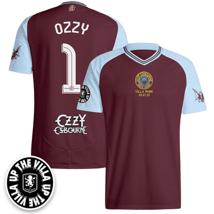 Men's Aston Villa Ozzy Osbourne Back Home Jersey - Printed