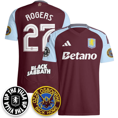 Men's Aston Villa Ozzy Osbourne Back Home Jersey - Printed