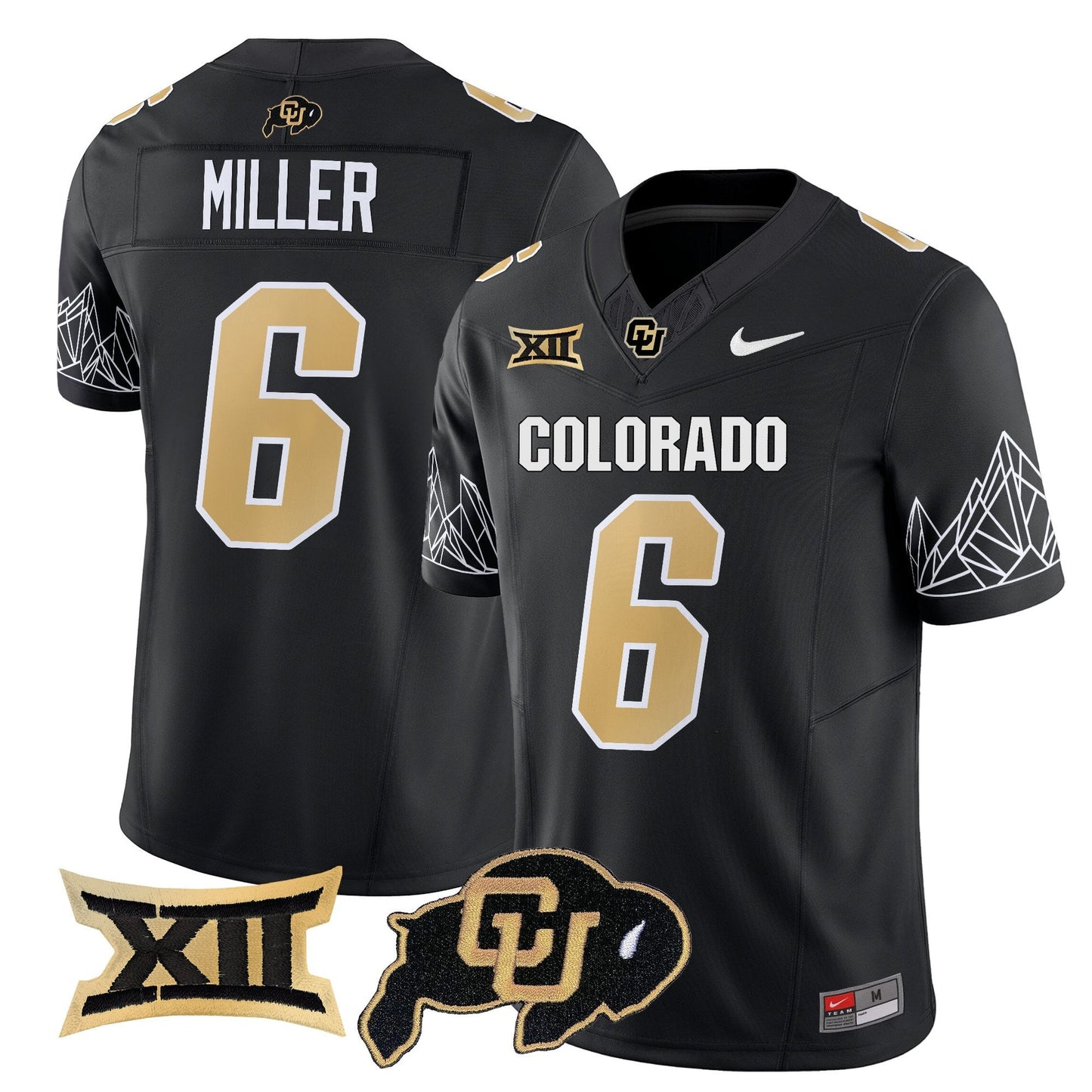 Men's Colorado Buffaloes 2025 Vapor Limited Jersey V2 - All Stitched