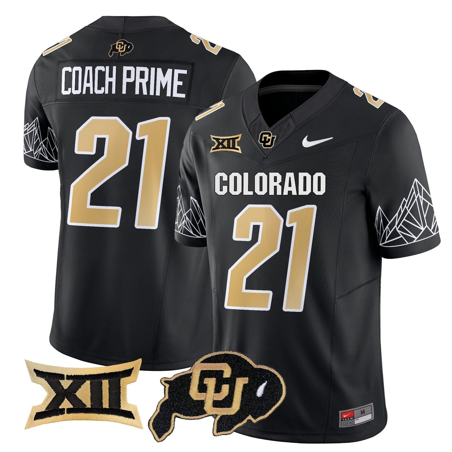 Men's Colorado Buffaloes 2025 Vapor Limited Jersey V2 - All Stitched