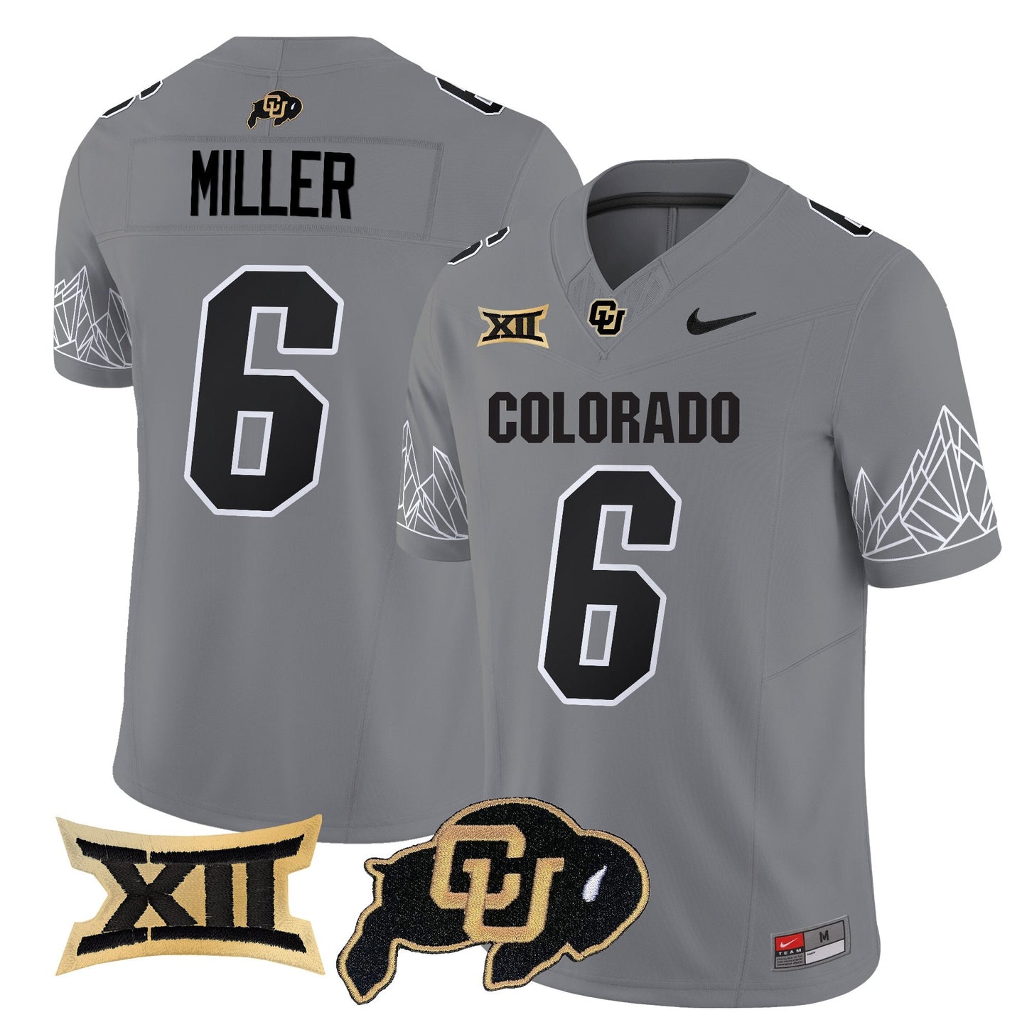 Men's Colorado Buffaloes 2025 Vapor Limited Jersey V2 - All Stitched