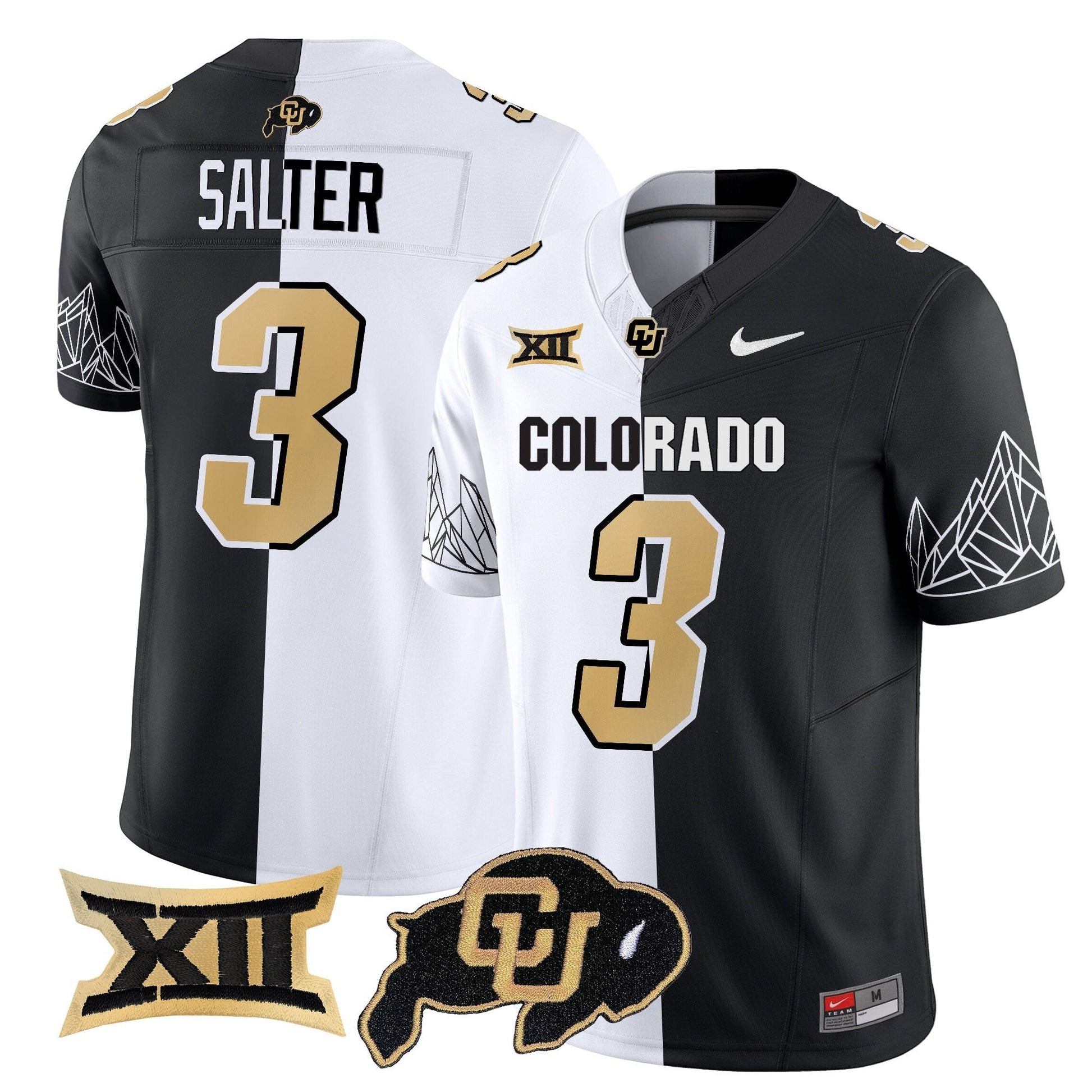 Men's Colorado Buffaloes 2025 Vapor Limited Jersey V2 - All Stitched