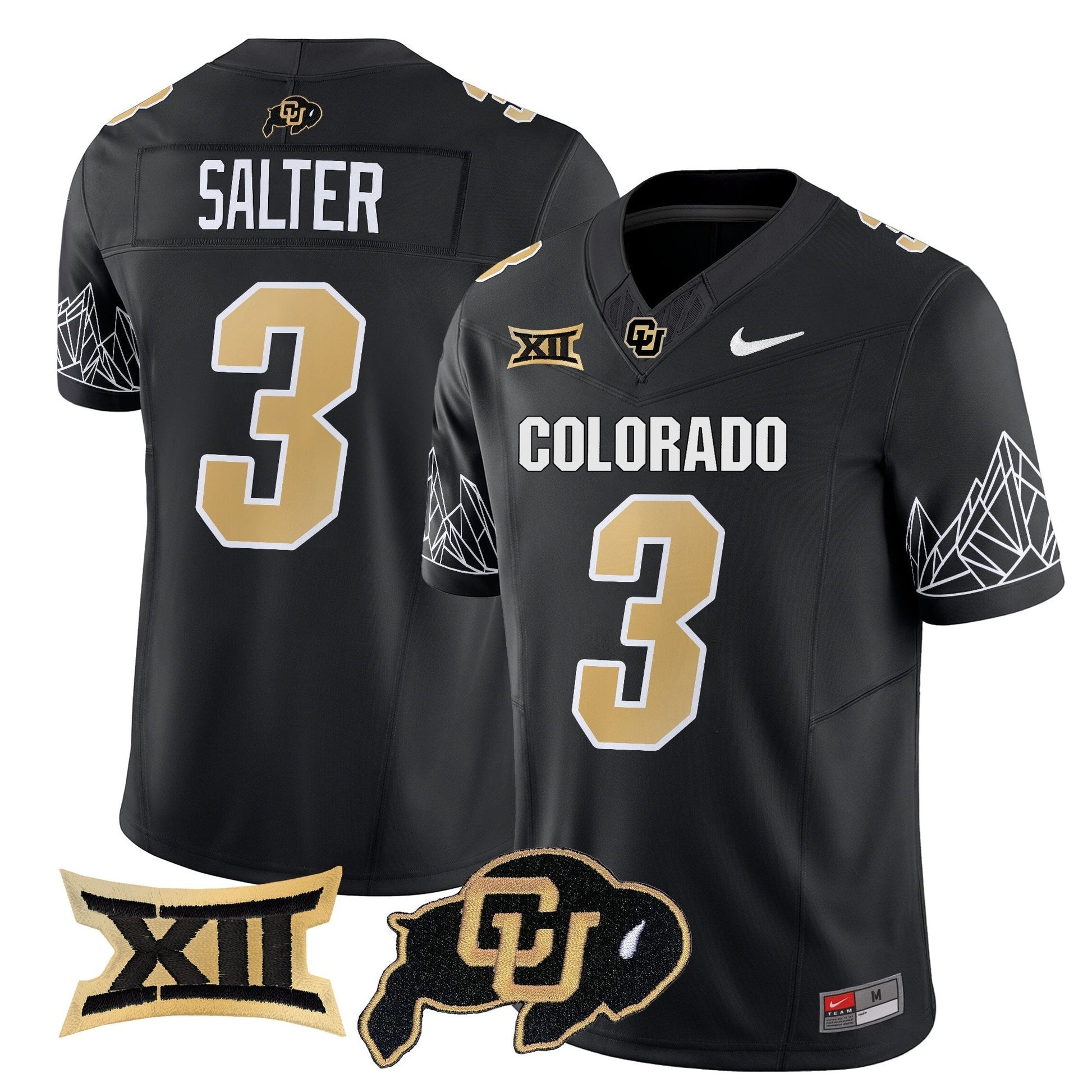 Men's Colorado Buffaloes 2025 Vapor Limited Jersey V2 - All Stitched