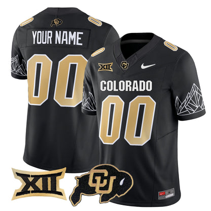 Colorado Buffaloes 2025 Vapor Limited Custom Jersey V2 - All Stitched