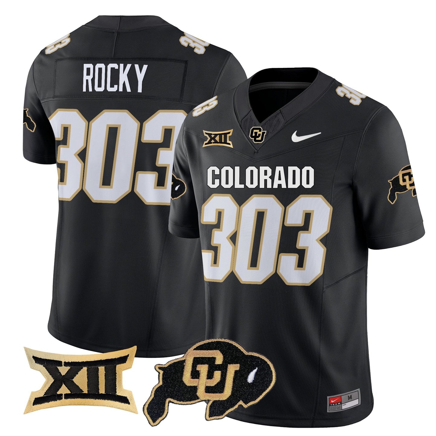 Men's Colorado Buffaloes 2025 Vapor Limited Jersey - All Stitched