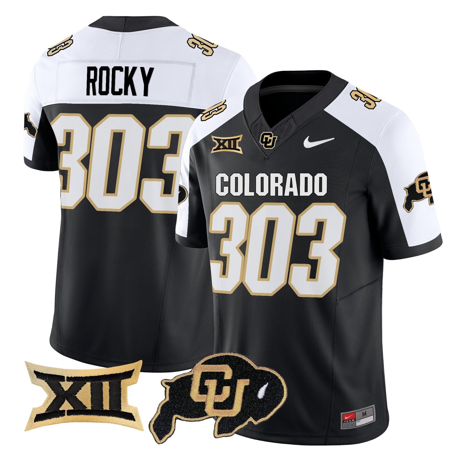 Men's Colorado Buffaloes 2025 Vapor Limited Jersey - All Stitched
