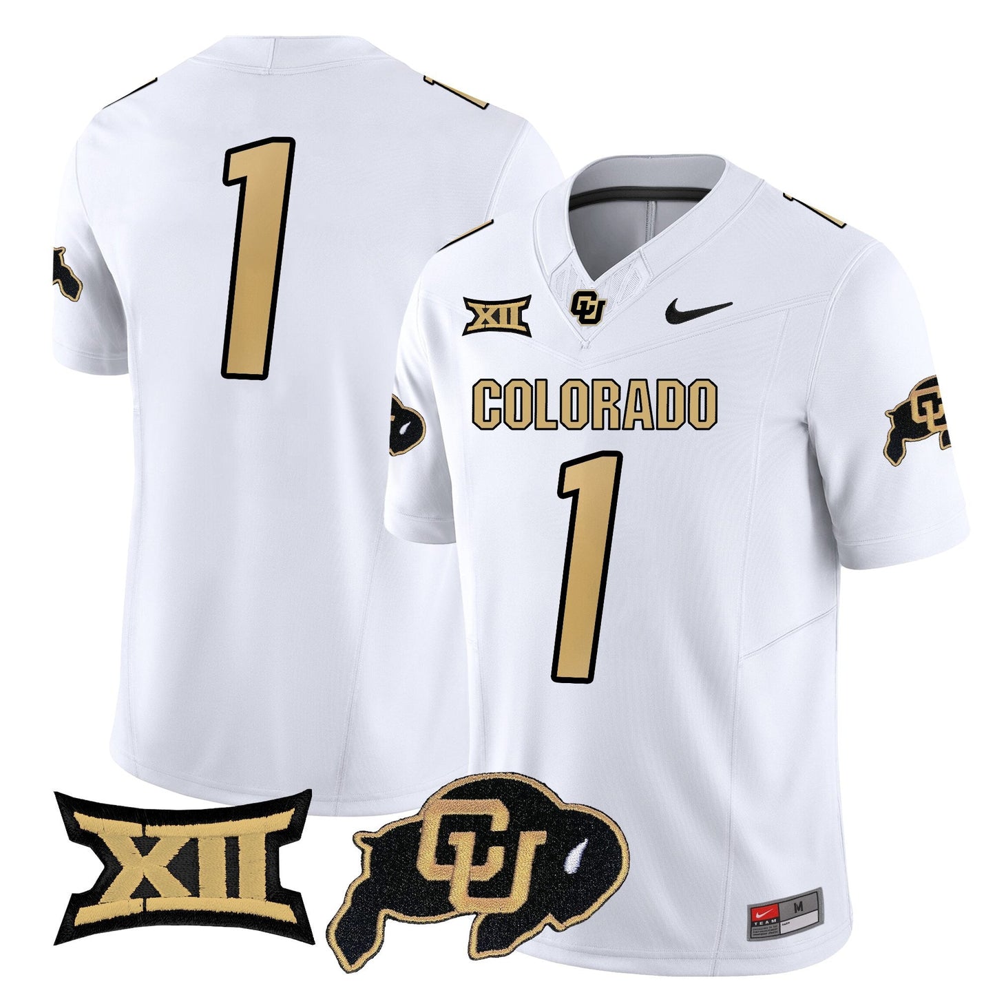 Men's Colorado Buffaloes 2025 Vapor Limited Jersey - All Stitched