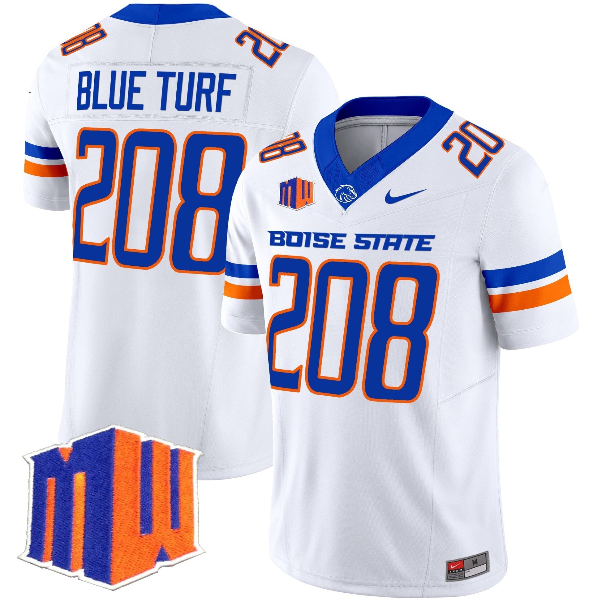 Men's Boise State Broncos 2025 Vapor Limited Jersey - All Stitched