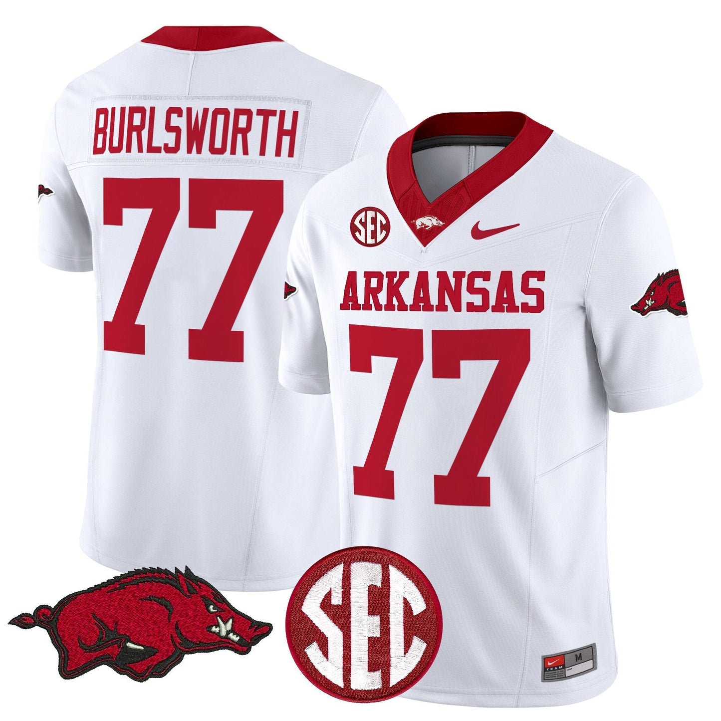 Men's Arkansas Razorbacks Vapor Limited Jersey - All Stitched
