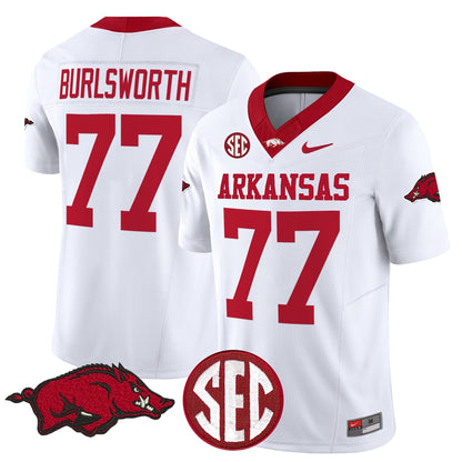 Men's Arkansas Razorbacks Vapor Limited Jersey - All Stitched