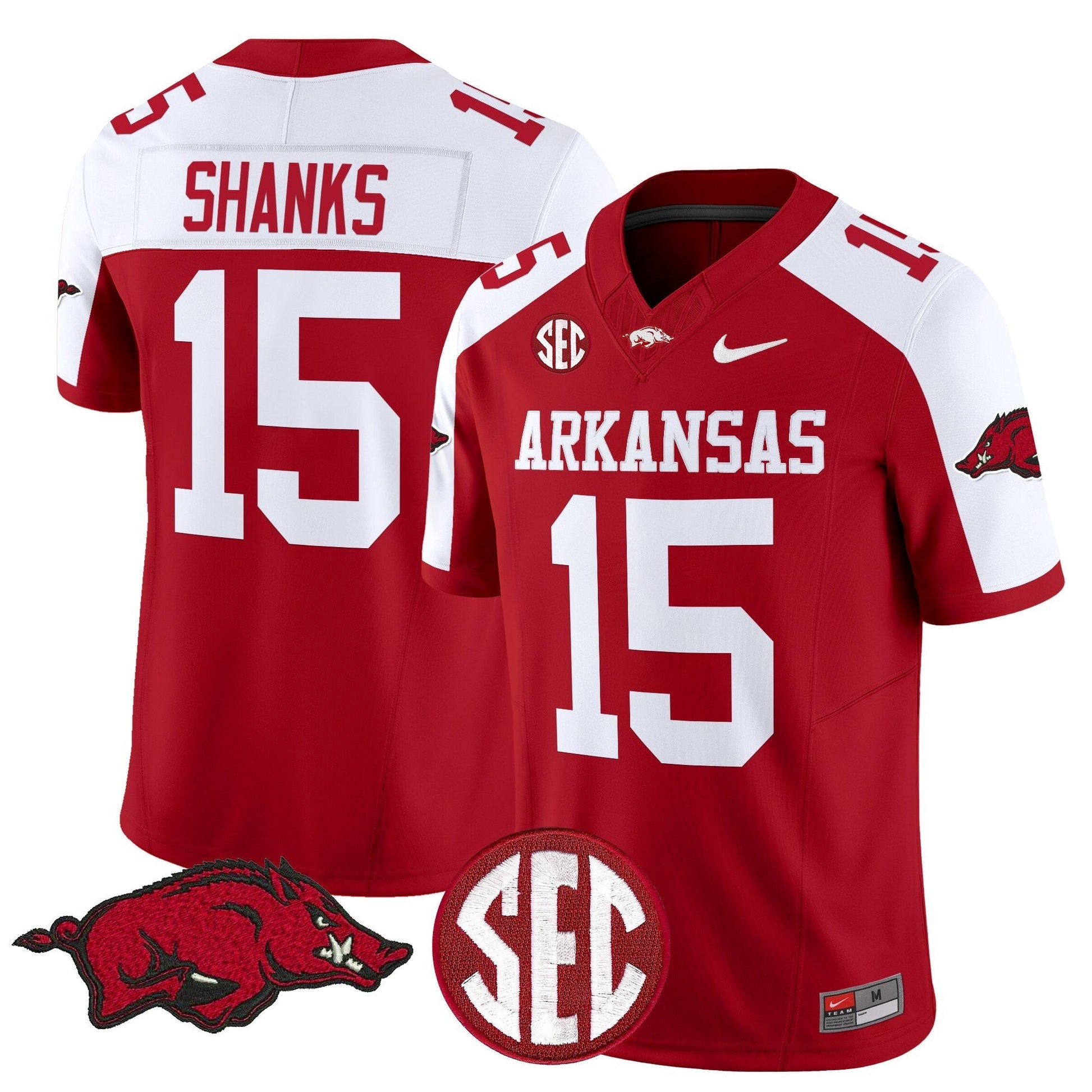 Men's Arkansas Razorbacks Vapor Limited Jersey - All Stitched