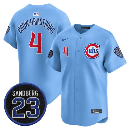 Men's Chicago Cubs 'Ryne Sandberg Tribute' Vapor Premier Limited Jersey V2 - All Stitched