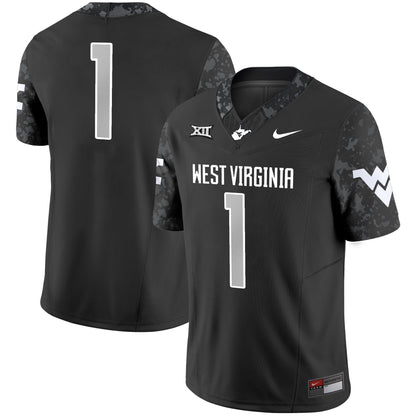 Men's West Virginia Mountaineers 2025 Coal Rush Vapor Limited Jersey - All Stitched