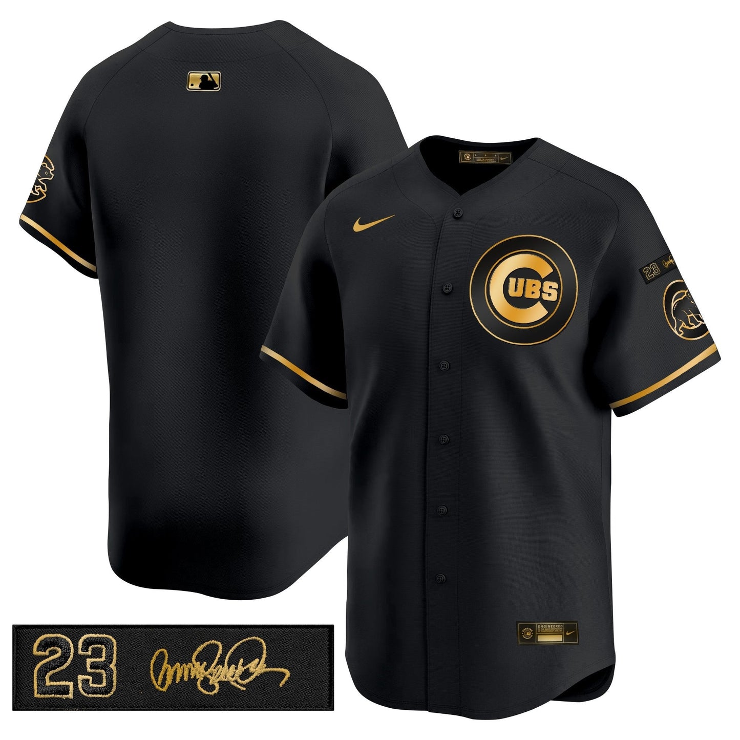 Men's Chicago Cubs 'Ryne Sandberg Tribute' Vapor Premier Limited Jersey V3 - All Stitched