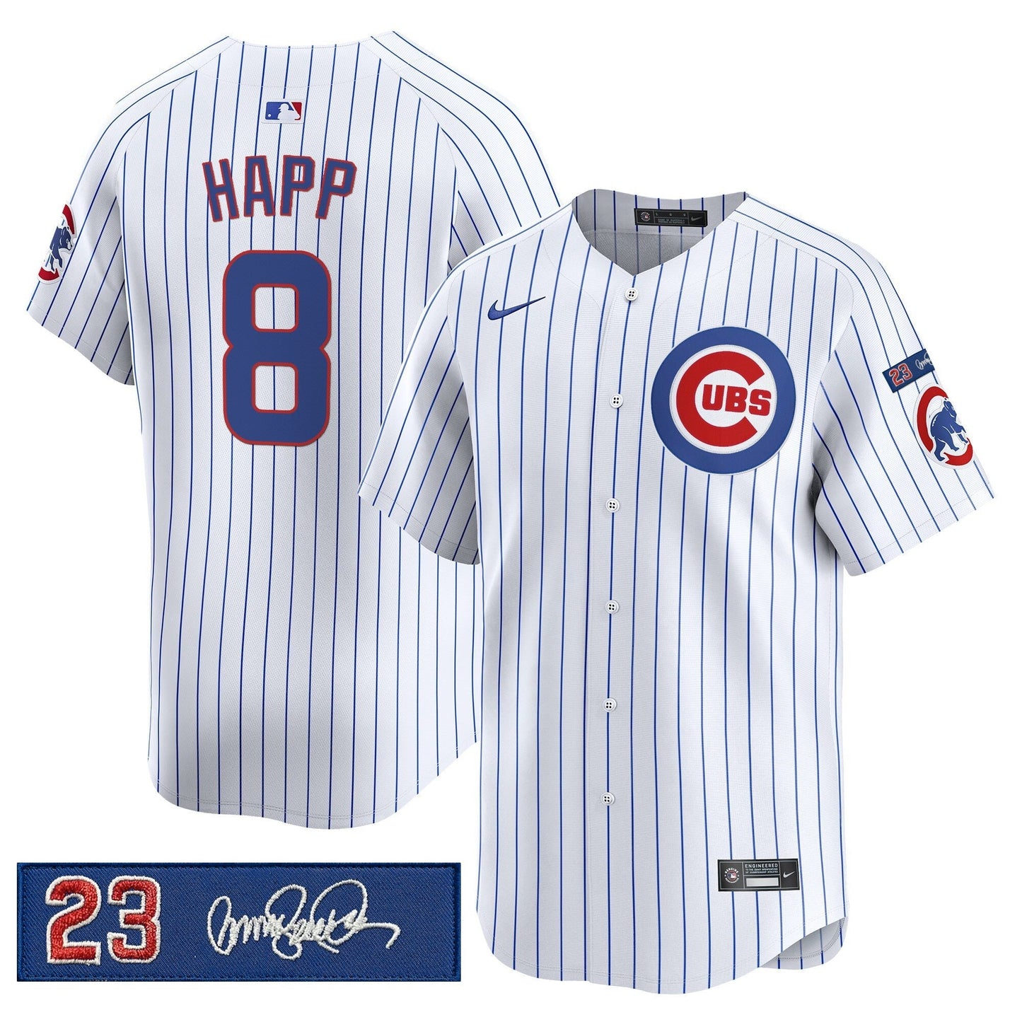 Men's Chicago Cubs 'Ryne Sandberg Tribute' Vapor Premier Limited Jersey V3 - All Stitched