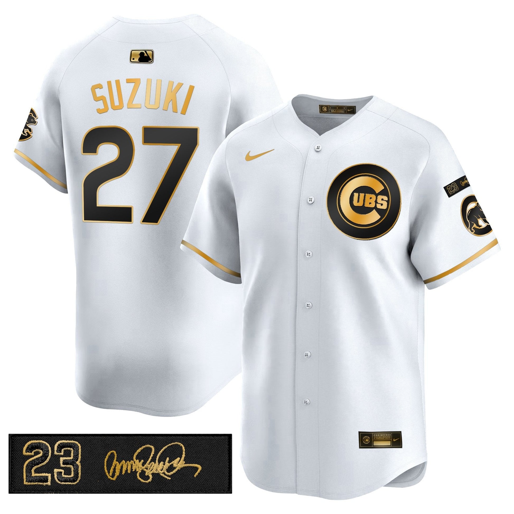 Men's Chicago Cubs 'Ryne Sandberg Tribute' Vapor Premier Limited Jersey V3 - All Stitched