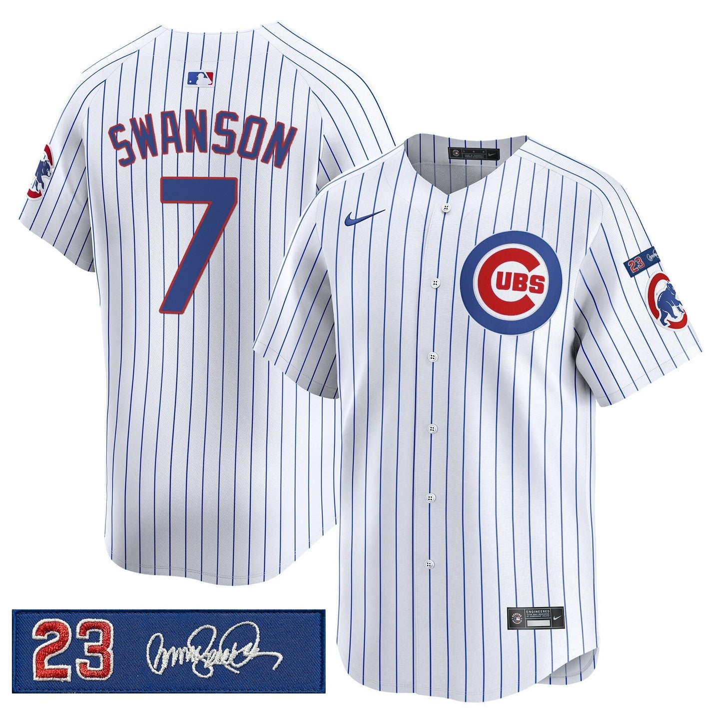 Men's Chicago Cubs 'Ryne Sandberg Tribute' Vapor Premier Limited Jersey V3 - All Stitched