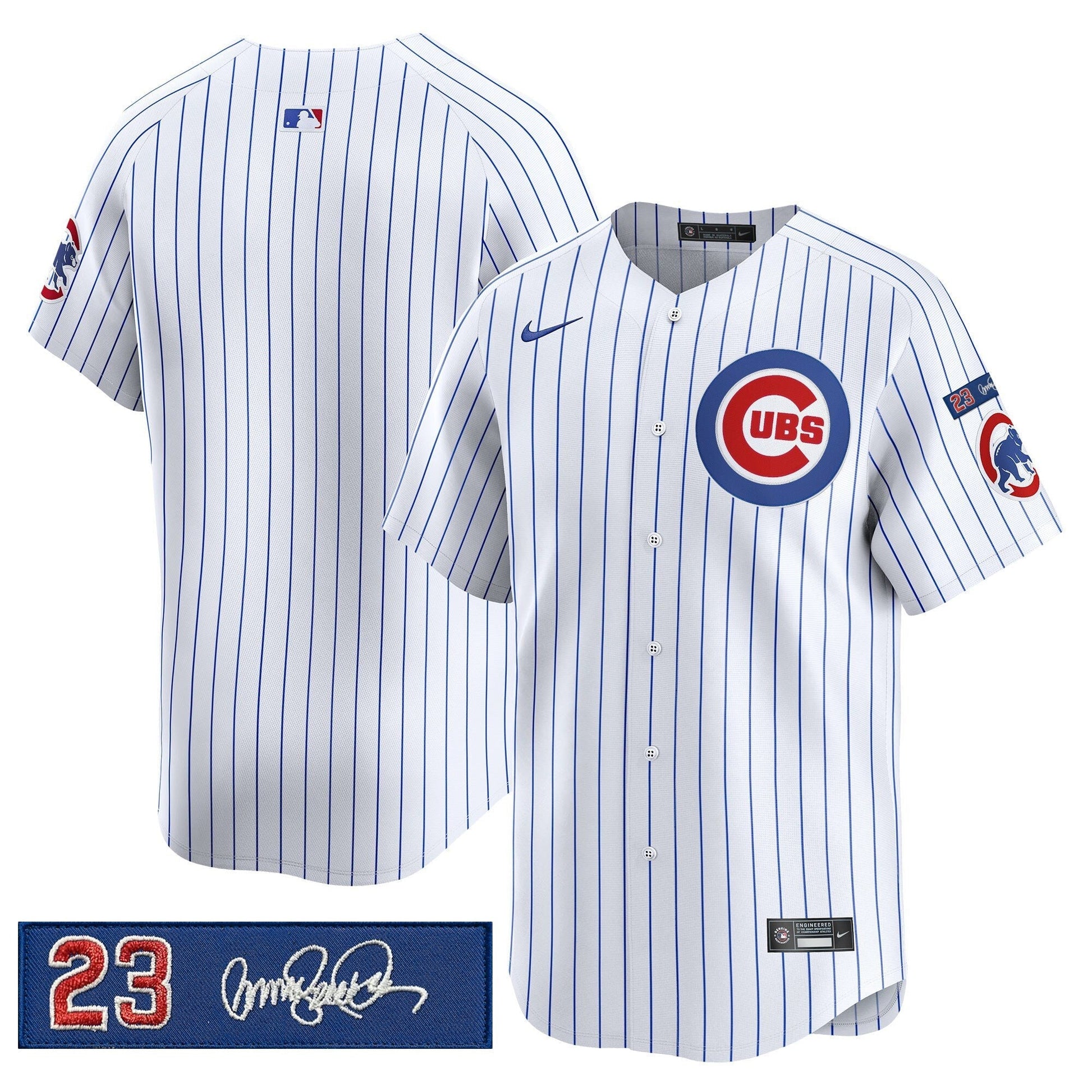 Men's Chicago Cubs 'Ryne Sandberg Tribute' Vapor Premier Limited Jersey V3 - All Stitched