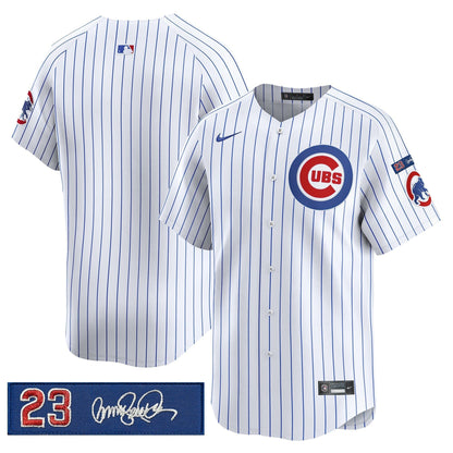 Men's Chicago Cubs 'Ryne Sandberg Tribute' Vapor Premier Limited Jersey V3 - All Stitched