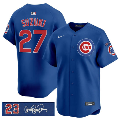 Men's Chicago Cubs 'Ryne Sandberg Tribute' Vapor Premier Limited Jersey V3 - All Stitched