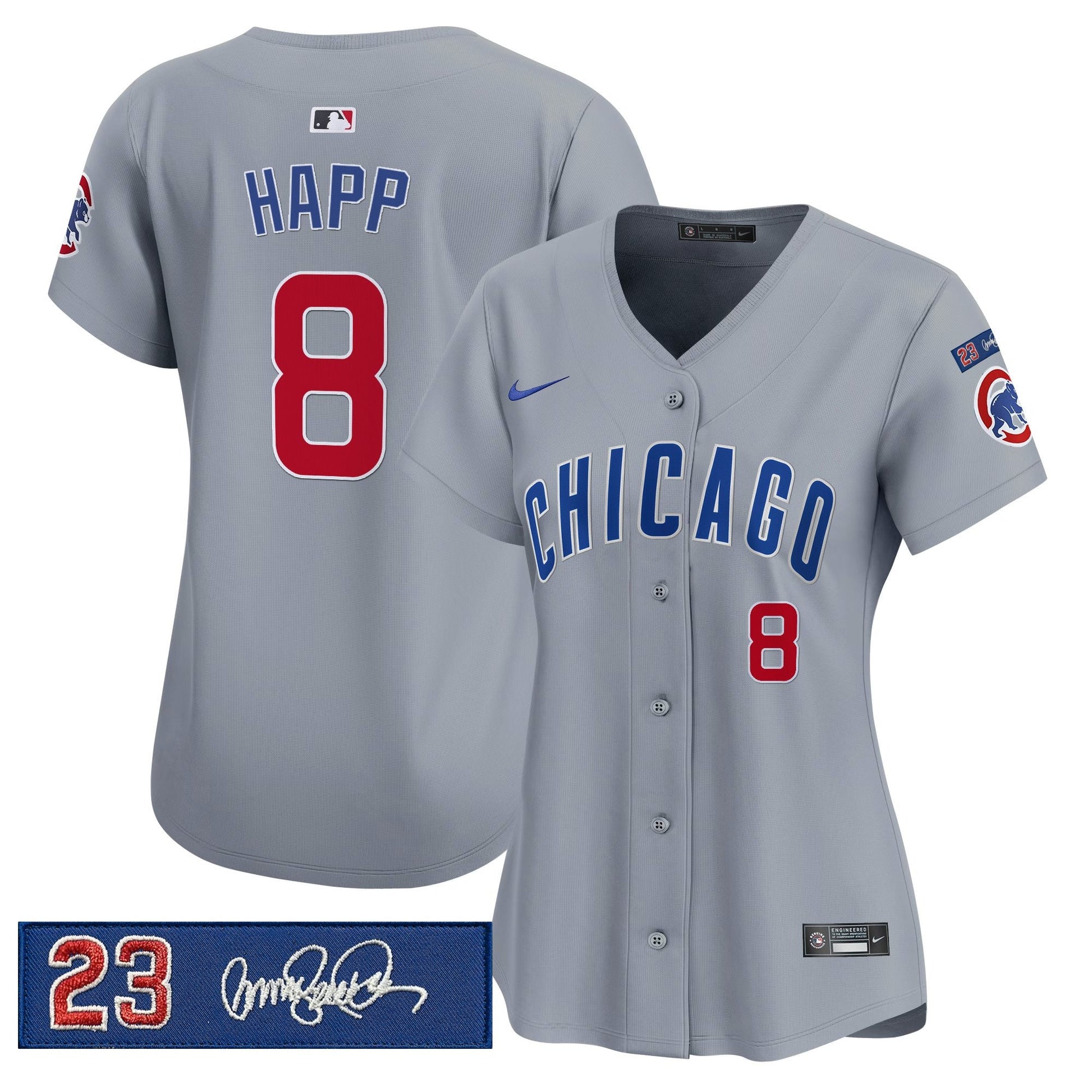 Women's Chicago Cubs 'Ryne Sandberg Tribute' Vapor Premier Limited Jersey V3 - All Stitched