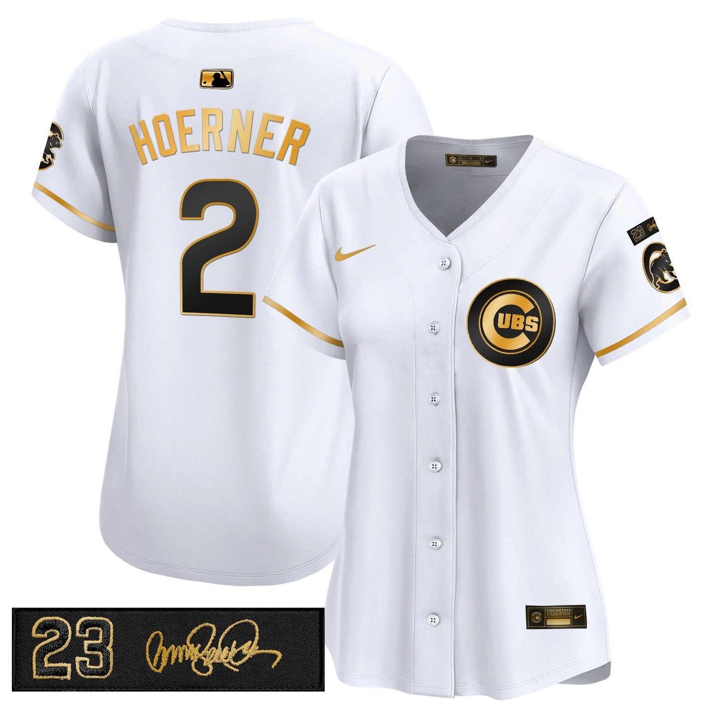 Women's Chicago Cubs 'Ryne Sandberg Tribute' Vapor Premier Limited Jersey V3 - All Stitched