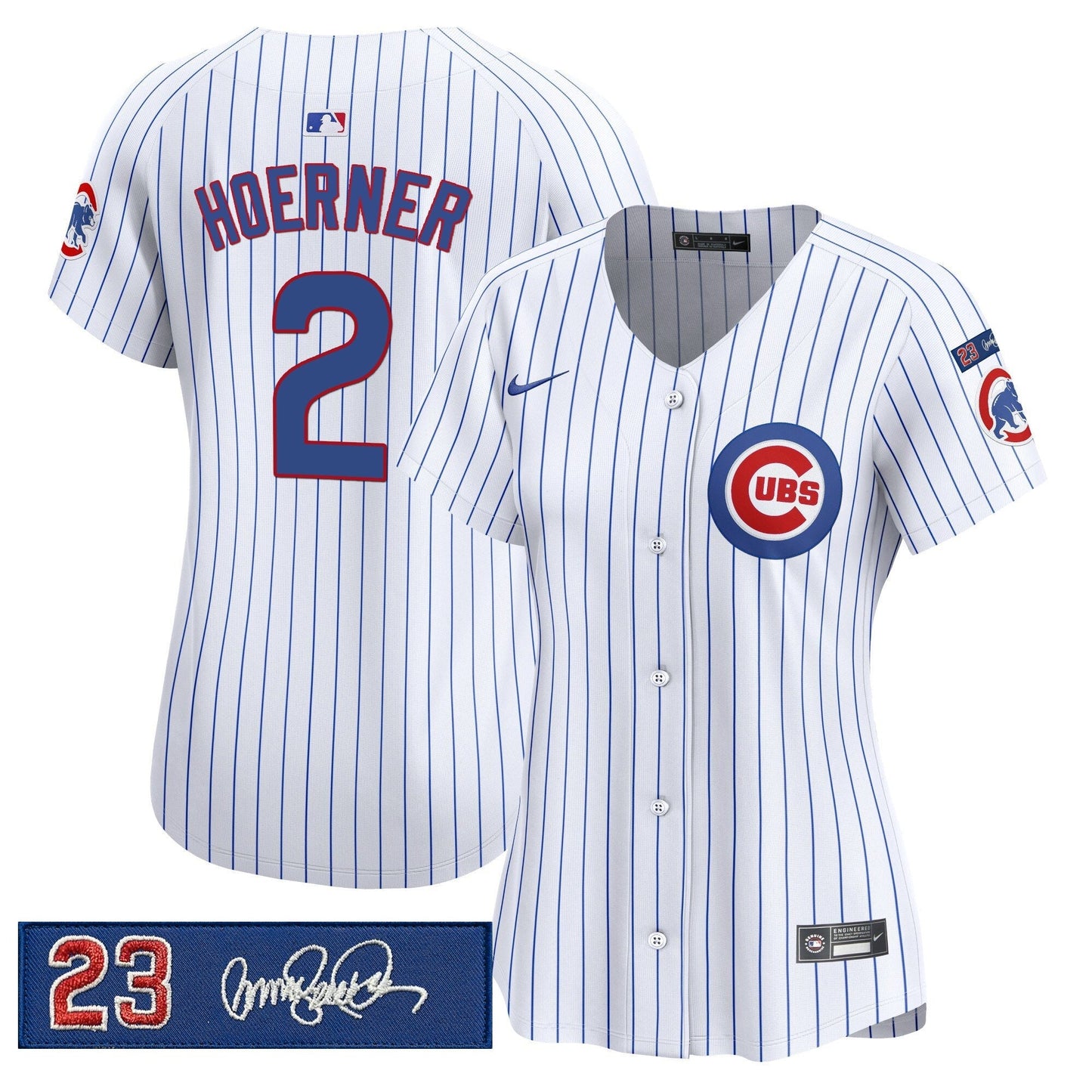 Women's Chicago Cubs 'Ryne Sandberg Tribute' Vapor Premier Limited Jersey V3 - All Stitched