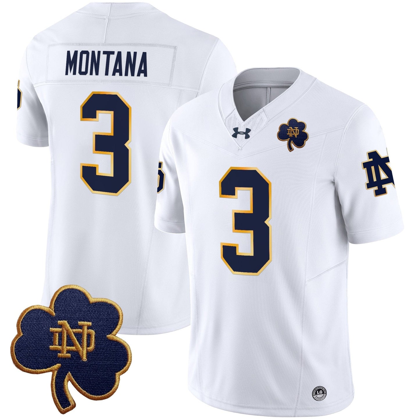Men's Notre Dame Fighting Irish 2025 Vapor Limited Jersey V3 - All Stitched