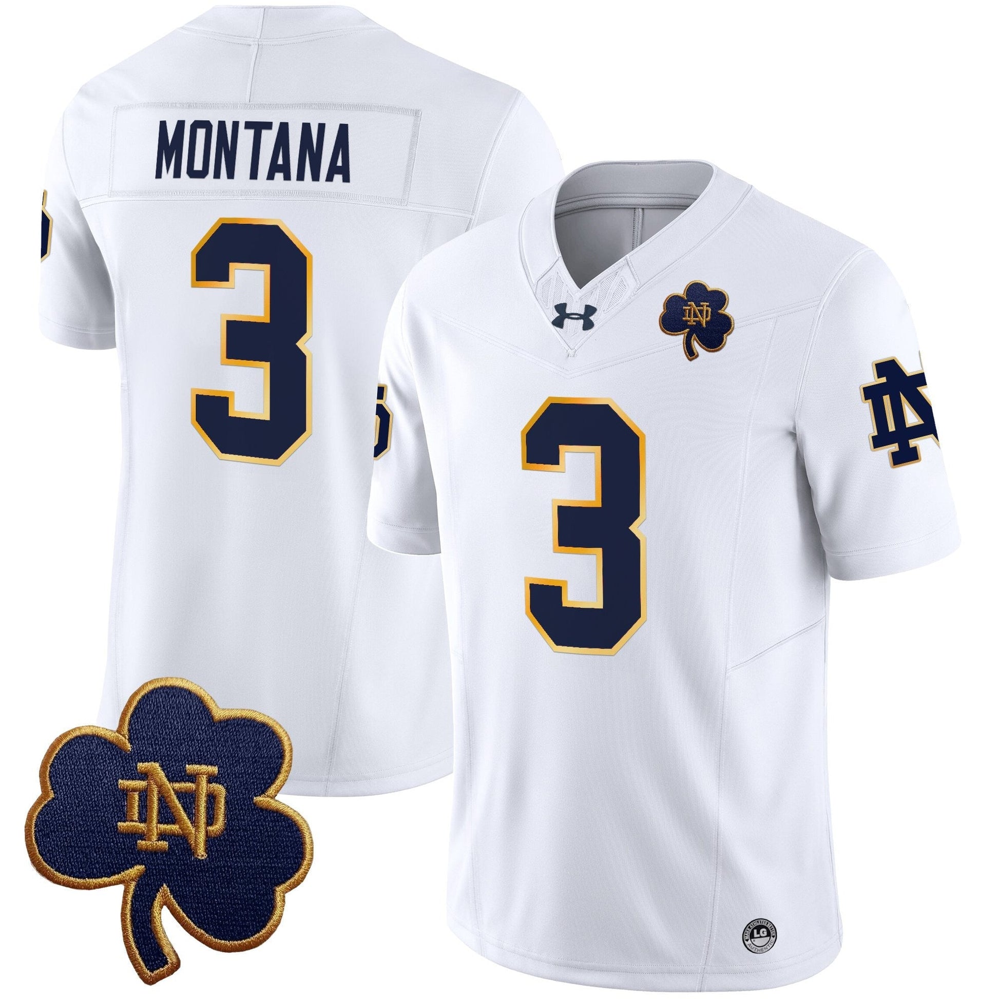 Men's Notre Dame Fighting Irish 2025 Vapor Limited Jersey V3 - All Stitched