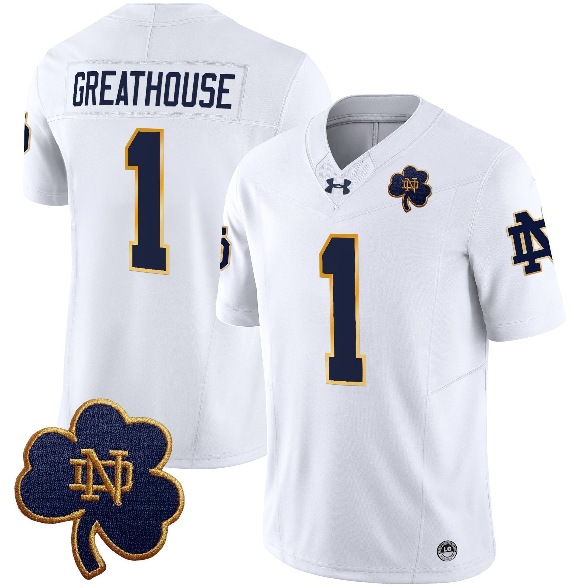 Men's Notre Dame Fighting Irish 2025 Vapor Limited Jersey V3 - All Stitched