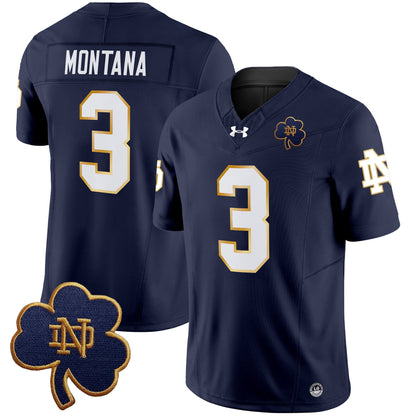 Men's Notre Dame Fighting Irish 2025 Vapor Limited Jersey V3 - All Stitched