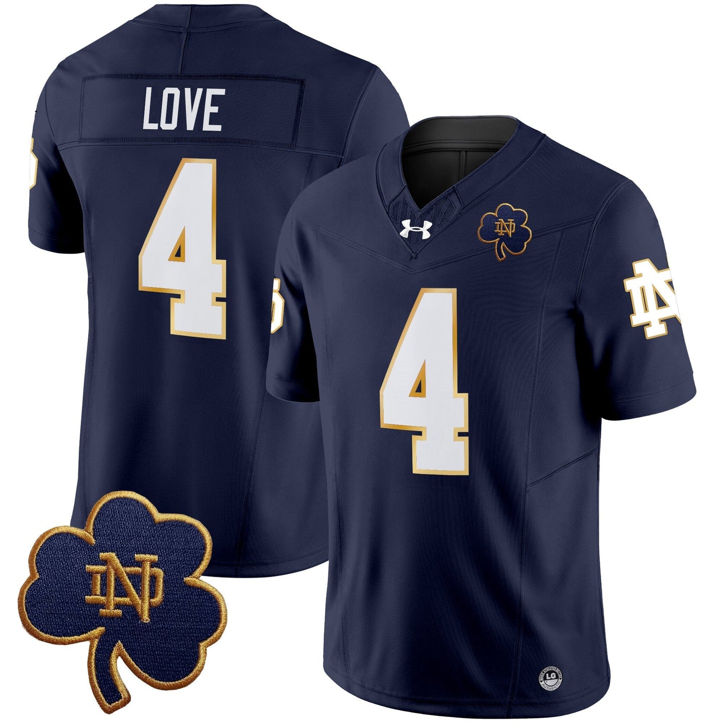 Men's Notre Dame Fighting Irish 2025 Vapor Limited Jersey V3 - All Stitched