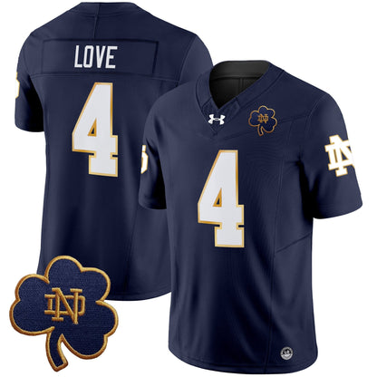 Men's Notre Dame Fighting Irish 2025 Vapor Limited Jersey V3 - All Stitched