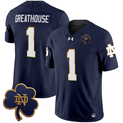 Men's Notre Dame Fighting Irish 2025 Vapor Limited Jersey V3 - All Stitched