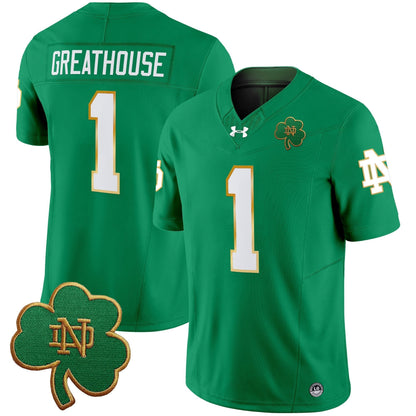Men's Notre Dame Fighting Irish 2025 Vapor Limited Jersey V3 - All Stitched