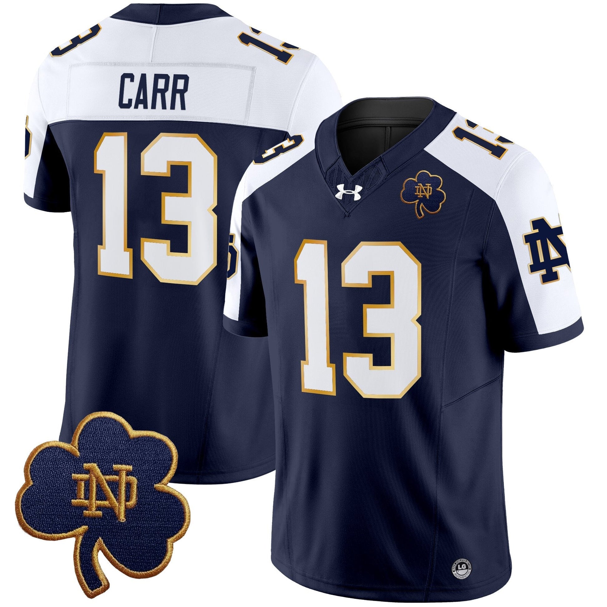 Men's Notre Dame Fighting Irish 2025 Vapor Limited Jersey V3 - All Stitched