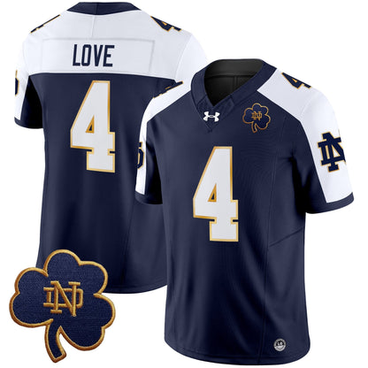 Men's Notre Dame Fighting Irish 2025 Vapor Limited Jersey V3 - All Stitched