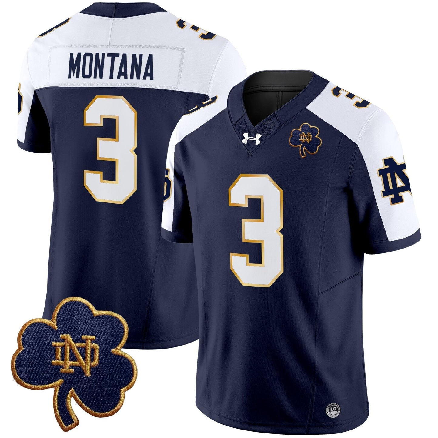 Men's Notre Dame Fighting Irish 2025 Vapor Limited Jersey V3 - All Stitched