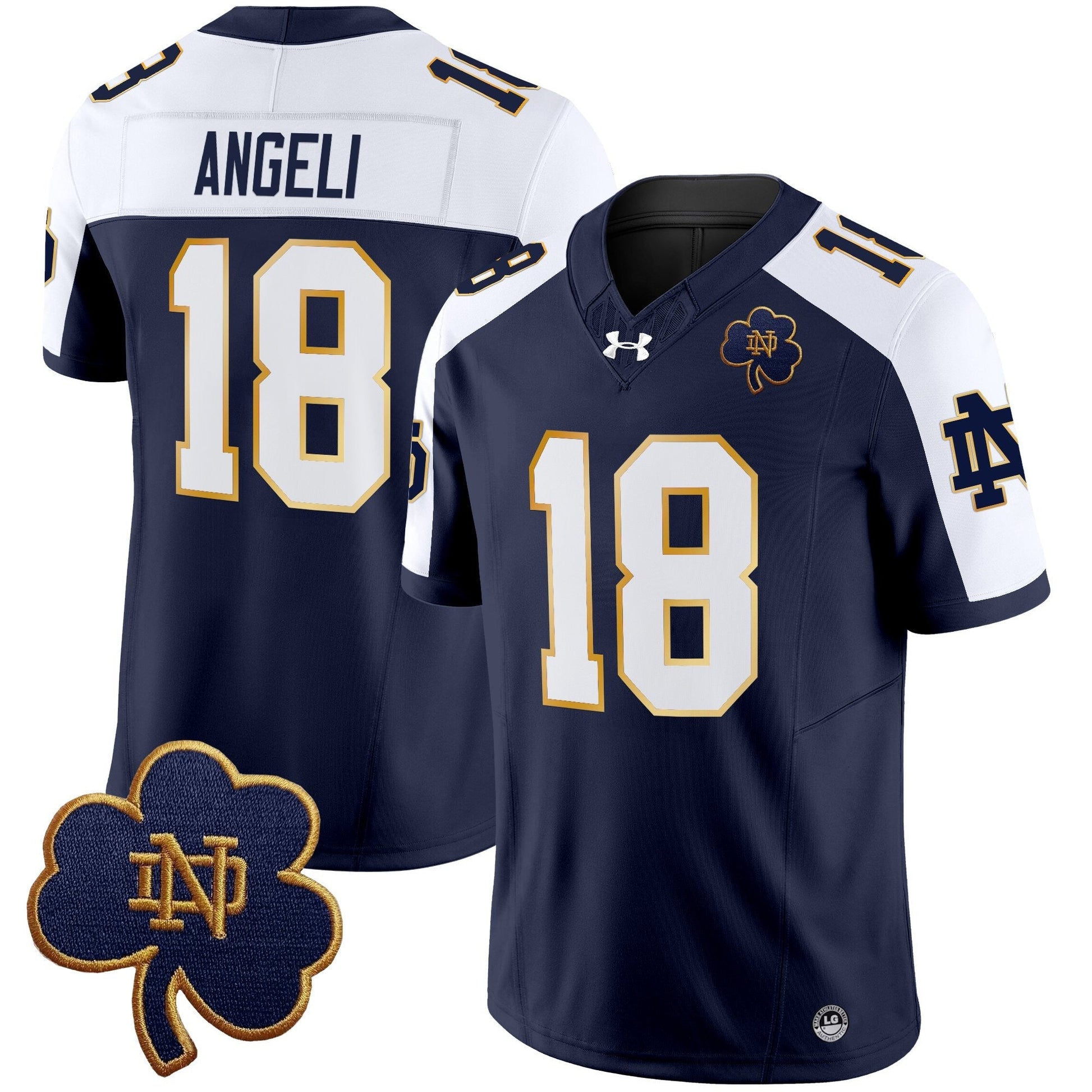 Men's Notre Dame Fighting Irish 2025 Vapor Limited Jersey V3 - All Stitched